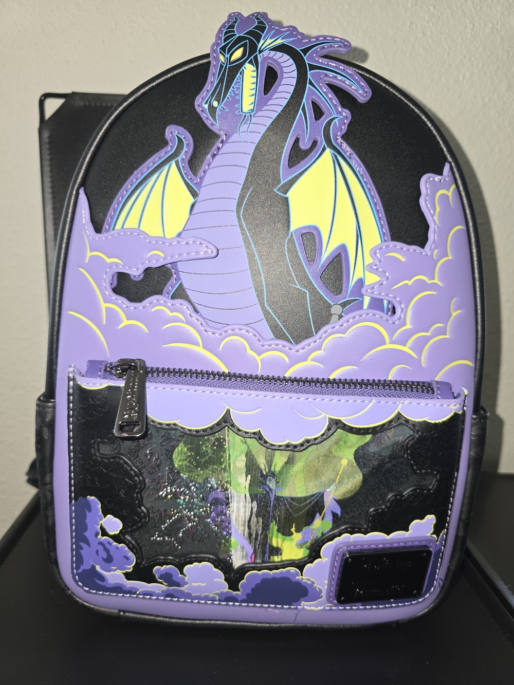 Loungefly Disney Maleficent Dragon Mini Backpack